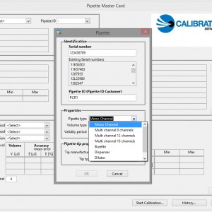 pipette calibration software pipette calibration software